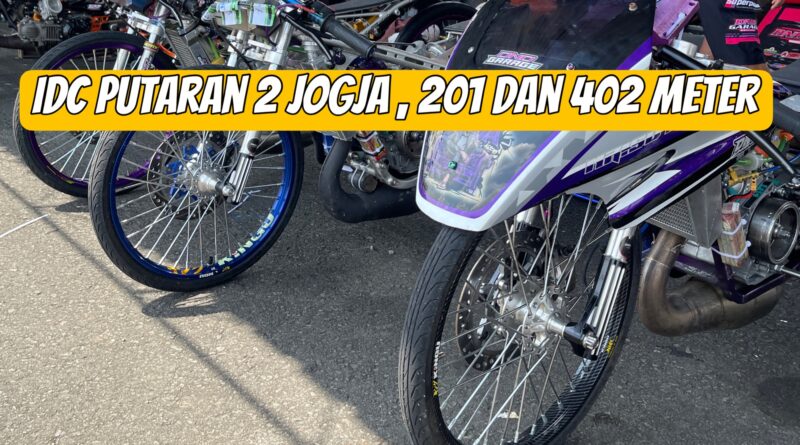 Simak Berikut jadwal acara Idc Seri 2 jogja 14 juni 2025 . Kategori 201 dan 402 Dalam Satu Hari .