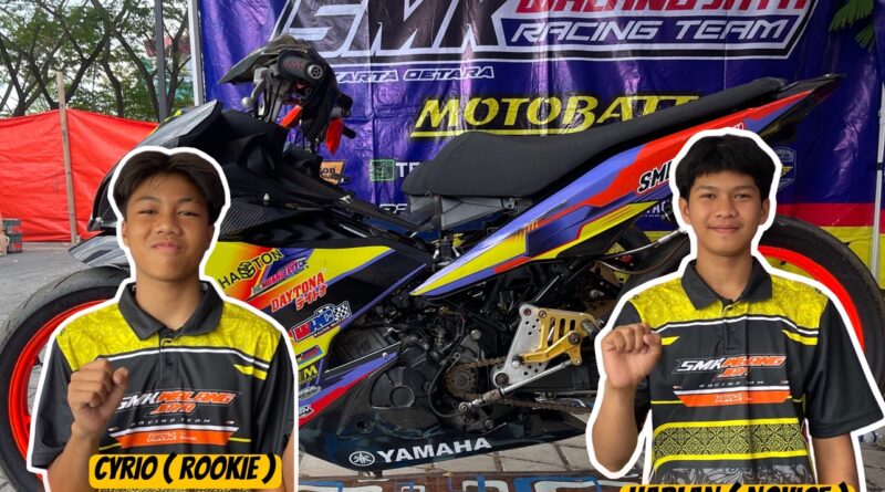 Bermodalkan Mxking Bikinan Sendiri , Smk Walang Jaya Main Di Kelas Novice Dan Rookie Event Lfn Hp969 Seri 1
