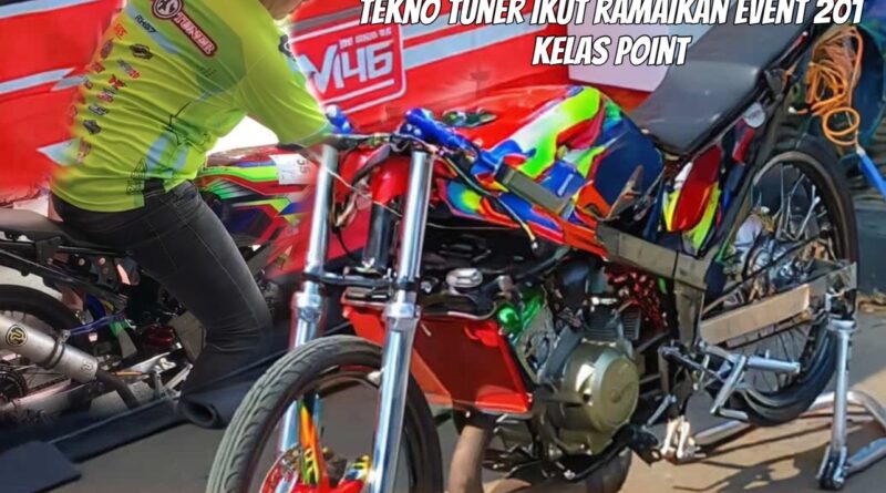 Gawat , Tekno Tuner Turun Di Event 201 Meter. Riset Ninja Frame Std 155 Langsung 7.0 Detik, Ini Hasilnya.