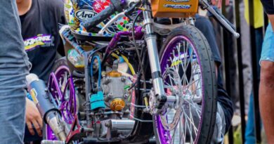 Gegerkan Sulawesi, Motor Matic 200 Ud Tani Afdhal Tembus 6.9 Detik Dengan Joki Lokal.