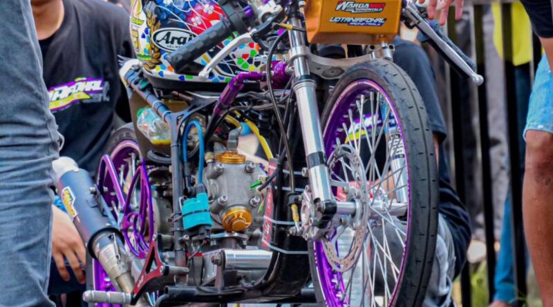 Gegerkan Sulawesi, Motor Matic 200 Ud Tani Afdhal Tembus 6.9 Detik Dengan Joki Lokal.