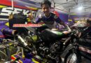Yudis Kurcaci Bawa Ninja Frame Std Baru Sekar Anom Tembus 6.844 Detik Di Kediri, Engine Conks Speed.