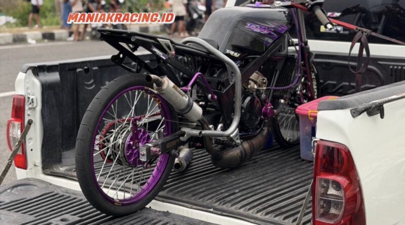 Kejutan Pendatang Baru Asal Ngawi, Ninja Frame STD TJM x 5758 MajuMapan Sentuh ET 6,985 Detik Coba KrukAs Thailand.