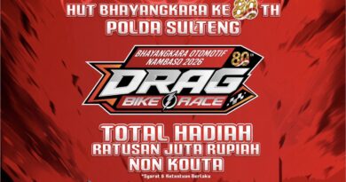 Sulawesi Perang Bintang, Banyak Team Datangkan Rider Top Tanah Air. 27-28 Juni Bhayangkara Otomotif Nambaso 2026 Di Palu. Penonton Gratis!