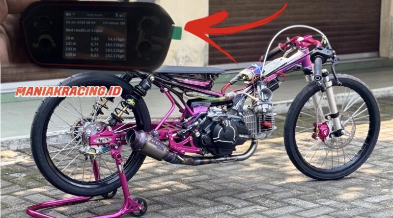 Hasil Race Sesuai Setting. Sleep Engine 200 Broiler Cetak 6,7 Detik, Team Elrum Borong Podium di Palu
