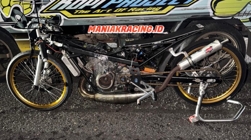 Motor FFA Baru Kopi Project Langsung Podium, Ninja Garapan TYL Racing Jogja Tembus 6,364 Detik Lewat Ilham Alviano
