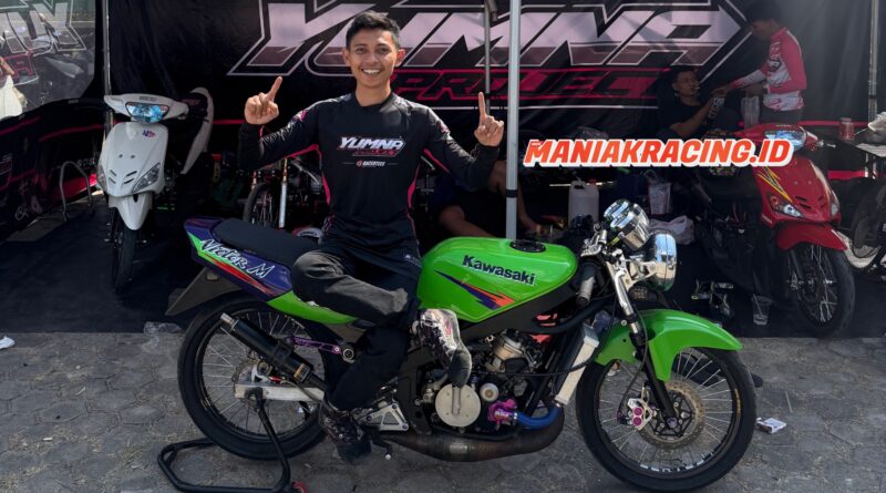 Riset Mesin Baru Berbuah Manis – Yumna Project AT237 Borong 3 Podium Teratas Kelas Ninja Sunmori 155 Open
