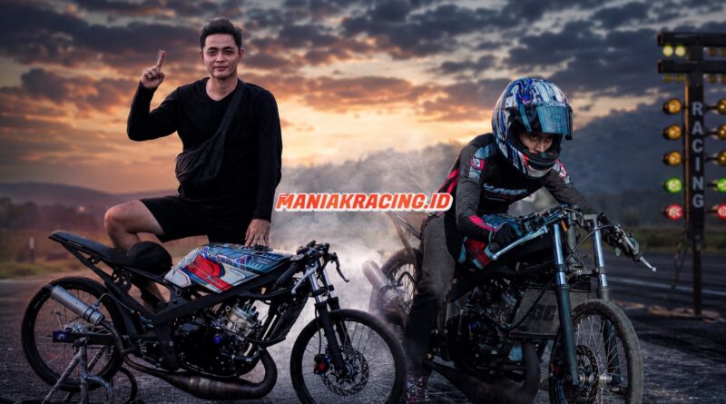 Tidak Mau Kalah di Kandang Sendiri, SC Motor Metro AT237 Lampung Masih Rajai Kelas Ninja Frame Standar 155 Open