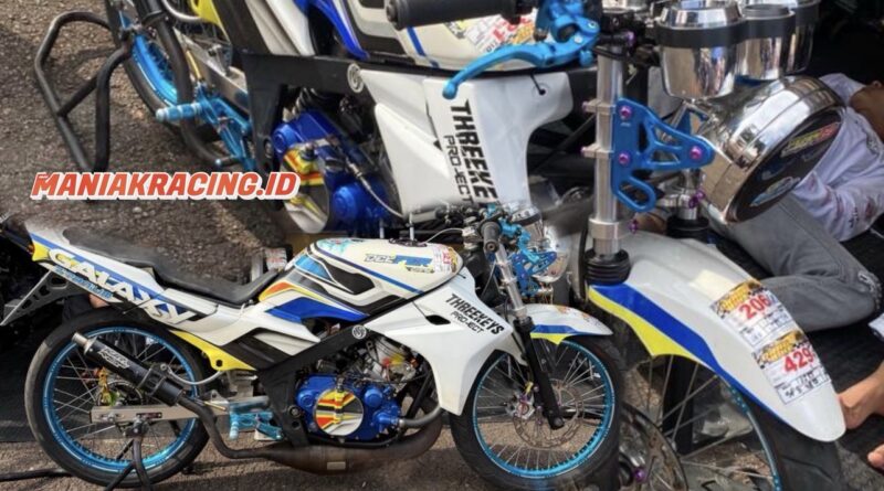 Pesona Ninja Sunmori 148 cc Batam, Team Galaxy Titanium PDAM 83 Asli Mekanik Lokal Konsisten Podium di Lima Seri