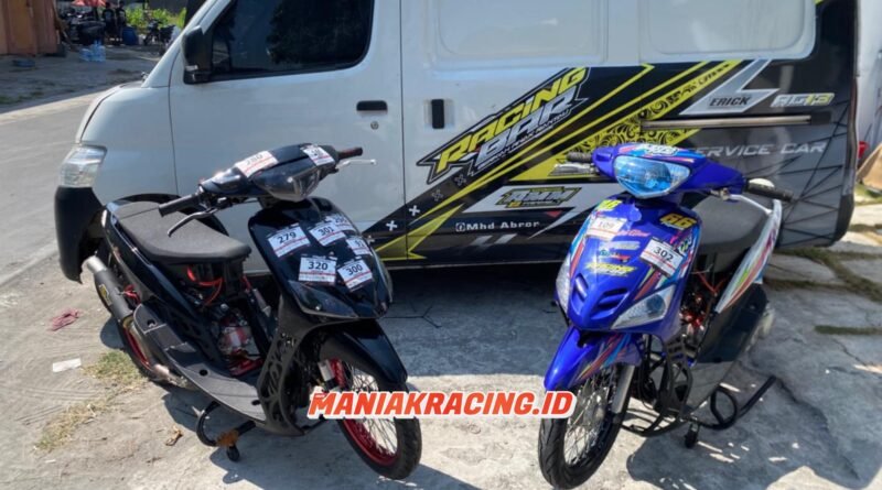 Racing Bar Sukoharjo Panaskan Kelas Matic Pertamax Turbo Dragfest Jogja, Borong Juara di Dua Kelas Point 201/402.